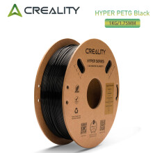 Creality Hyper PETG Filament, 1 kg, Schwarz, für 3D-Drucker mit hoher Geschwindigkeit