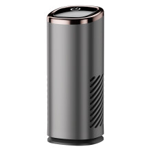 USB čistička vzduchu - RNCYN - Mini veľkosť - HEPA filter - Negatívne ióny - Dotykové tlačidlo - Sivá - Zástrčka nie je potrebná