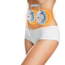 Massageador Abdominal - RNCYN - Tecnologia EMS de baixa frequência - Bateria recarregável de 180 mAh - Seis modos de massagem