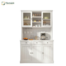 HOMAIRE White Tall Kitchen Cabinet 120x40x191cm