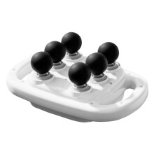 Körpermassagepistole - RNCYN - 6 ergonomische Massageköpfe - 40 kg Schubkraft - 23 mm Amplitude