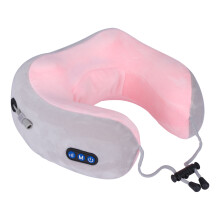 Elektrisches Massagekissen - RNCYN - USB-aufladbar - U-förmig - Memory-Schaum - weicher Flanellbezug