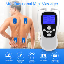 Multifunktionales elektrisches Massagegerät - RNCYN - 8 Massageprogramme - Niederfrequente Impulse - Schmerzlinderung