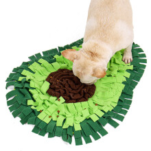 Interaktives Hundespielzeug - Phoesky - Avocado - Schnüffelmatte - Futterspiel - Puzzle - 69 x 53 cm - Fleece
