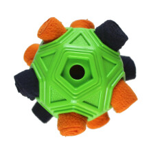 Interaktives Hundespielzeug - Phoesky - Schnüffelball - Grün - 13 x 13 cm - Futterspielball - Puzzle - Kabellos - Fleece/TPR