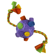 Interaktives Hundespielzeug - Phoesky - Schnüffelball - Haustier-Zopf - Futterlecker - Futterverlangsamer - Puzzle