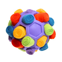 Interaktives Hundespielzeug - Phoesky - Schnüffelball - Puzzle - Schnüffeltraining - Langsamer Spender - Lila