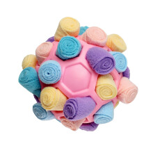 Interaktives Hundespielzeug - Phoesky - Schnüffelball - Puzzle - Schnüffeltraining - Futterautomat - Rosa