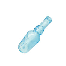 Quietschspielzeug für Hunde - Phoesky - Flaschenform - TPR - Quietscht - 6 x 20 cm - Blau - Für alle Hunde geeignet