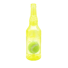 Vinkuva koiranlelu - Phoesky - Pullonmuotoinen - TPR - Vinkuvat - Keltainen - 7.5x24.5 cm