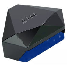 Lâmpada UV para unhas 48W - RNCYN - Potência de 48W - Secagem rápida - Design diamante - Preto elegante - Fonte de alimentação elétrica