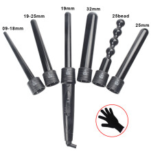 Automatische keramische haarroller - RNCYN - 6-in-1 met verwisselbare rollers - LCD-scherm
