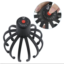 Masseur de tête électrique - RNCYN - Rechargeable USB - Portable - Multi-griffes - Matériau ABS - Noir