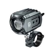 RNCYN LED-Motorradscheinwerfer - 60 W - 6000 K - Modell K11 - Gelb + Weiß - IP68 - Aluminiumlegierung - Borosilikatglas