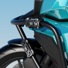 Chránič nárazníka na motocykel - RNCYN - Univerzálny nárazník - 75-stupňový TPU - PA66 + GF - Odolný - 0,160 kg