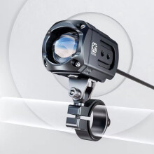 RNCYN LED-Motorradscheinwerfer - 60-W-Fahrlicht - 6000 K Farbtemperatur - IP68 wasserdicht - Nebelscheinwerfer