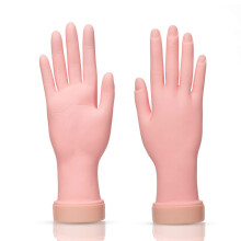 Nageltrainingshand - RNCYN - Modell ws-169 - Flexible und biegsame Finger - Silikon und Kunststoff