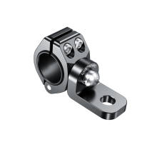 Motorcycle Light Bar Mount - RNCYN - 360 Rotation - Black - 6061-T6 Aluminum Alloy - CNC Machined