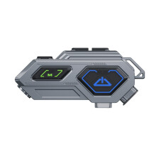 Bluetooth Motorcycle Helmet - RNCYN - C8PRO Intercom - 300M Intercom Range - Smart Calling - Music Playback - Stereo