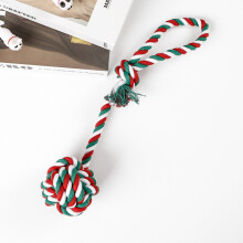 Hundeseilspielzeug - Phoesky - Interaktiv - Weihnachtsmotiv - Bissfest - Baumwolle - Geeignet für Hunde