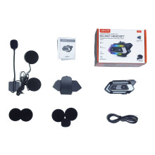 Bluetooth Motorcycle Headset - RNCYN - Model C10 - Wireless - Music Playback - No Intercom Function