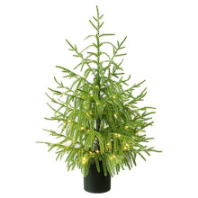 Simulated Fernock Pine Soft Rubber Desktop Christmas Tree Decoration