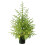 Simulated Fernock Pine Soft Rubber Desktop Christmas Tree Decoration 1