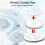 1set Replacement Mop Bracket and Washable Microfiber Mop Pads for  Deebot T30 Pro Robot Vacuum 4