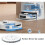 1set Replacement Mop Bracket and Washable Microfiber Mop Pads for  Deebot T30 Pro Robot Vacuum 5