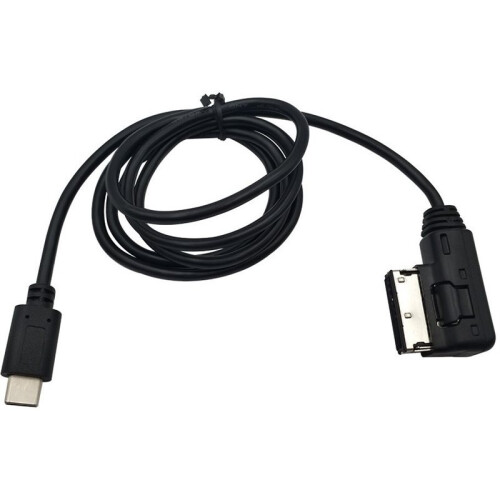 Car AMI MDI Media Adapter Type-C Cable, 1m AUX Audio Charging Wire for     MK7  for  Android