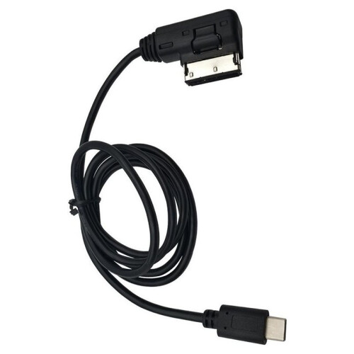 Car AMI MDI Media Adapter Type-C Cable, 1m AUX Audio Charging Wire for     MK7  for  Android 1