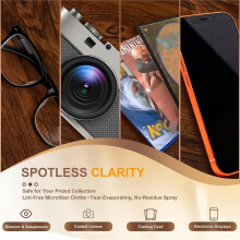 17-in-1 Card Cleaning Kit, Card Care Polishing Restoration with Plastic Case, for PSA Rated Card Care & Flatten Edges