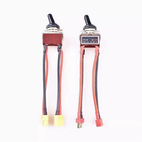 T-Type 32A Waterproof Flame Retardant Connector XT60 High Current Plug Master  Rocker Toggle XT60