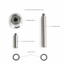 For H2D H2S H2C Regular Idler Pulley 3D Printer Accessory for Bambu H2 Series X/Y-Axis