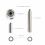 For  H2D H2S H2C Regular Idler Pulley 3D Printer Accessory for Bambu H2 Series X/Y-Axis 1