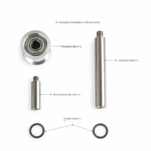 For  H2D H2S H2C Regular Idler Pulley 3D Printer Accessory for Bambu H2 Series X/Y-Axis 1