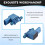 For Dongfeng Tianlong Flagship  Dinas Urea Pump Air Pressure Urea Temperature Sensor PSE001 5