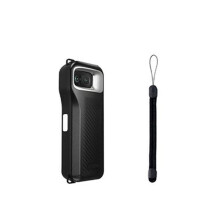 For Pocket 4P Storage Box Anti Drop Flip Cover Water Resistant Camera Shell with Lanyard for Outdoor Shooting A