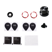 Lens Glass for Osmo 360 II Anti-Scratch Replacement Lens Kit Protective Camera Cover for Camera Accessories A