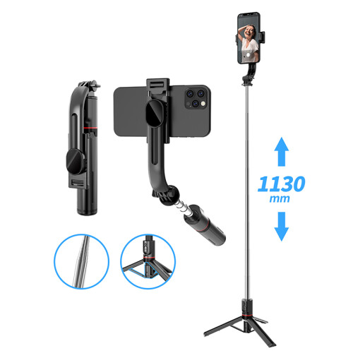 Τρίποδο Bluetooth selfie stick - RNCYN - Μοντέλο L13 - Πτυσσόμενη βάση