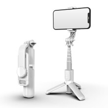 Mini Bluetooth selfie tyč - RNCYN - Rozšíriteľná - Prenosná - Bezdrôtové diaľkové ovládanie - Vstavaný držiak na telefón