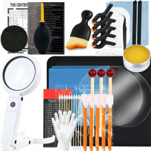 Upgraded Card Cleaning Kit, 21-in-1 Trading Card Polishing Restoration Kit Suitable for Graded CardSurface Care