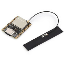 ESP32-C5 Dualband-Wi-Fi-6-Entwicklungsboard mit 4 MB Flash-Speicher, ESP32-C5--1U-Modul, Externe FPC-Antenne, Ungelötet