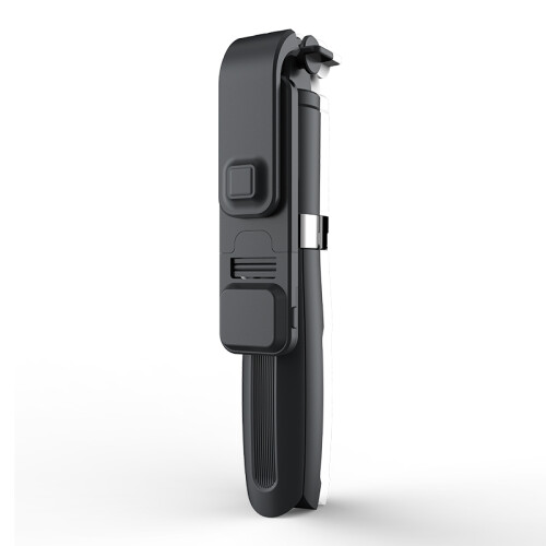 Perche à selfie trépied avec éclairage d'appoint - RNCYN - Télécommande Bluetooth détachable - Format compact