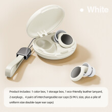 Tappi per le orecchie in silicone - RNCYN - Impermeabili - Antirumore - Riutilizzabili - Silicone morbido - Ecocompatibili