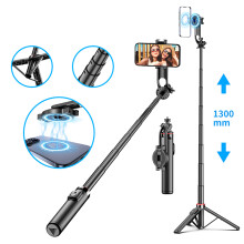 Magnetická selfie tyč so statívom - RNCYN - Diaľkové ovládanie - Funkcia dvojitého rýchleho zaostrovania