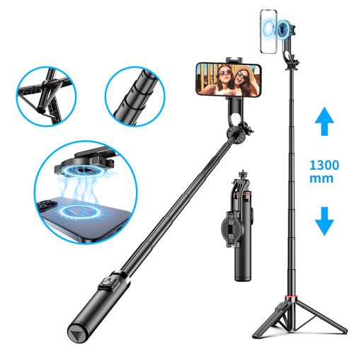 Μαγνητικό selfie stick με τρίποδο - RNCYN - Τηλεχειριστήριο