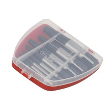 Kit D'Extracteurs de Vis en Acier 8 Pièces - Tête Carrée, Outil pour Retirer les Boulons Endommagés et les Vis Foirées