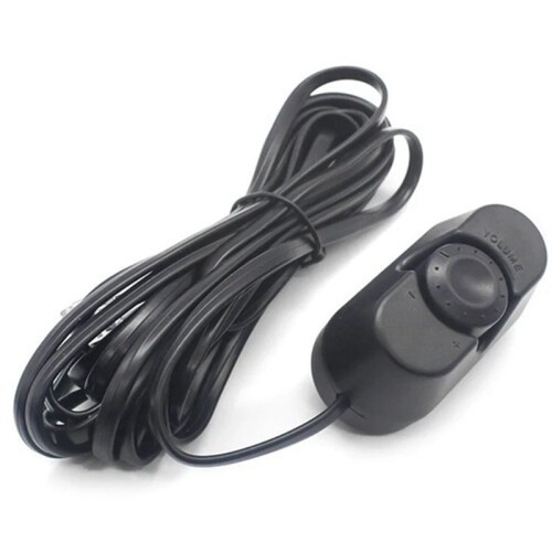 2Pcs Remote Volume Control Unit for Car Amplifier Systems -for Subwoofers, Tuners, and Speaker Setups 1
