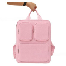Sturdy Suitcase Magnetic Attraction Hanging Bag, Multi-Compartment Travel Organizer with Attachment Straps B